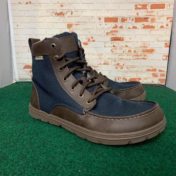 Lems Shoes Other - Lems Boulder Boot Mens 44 Navy Stout Minimalist Zero Drop Lightweight Hiking